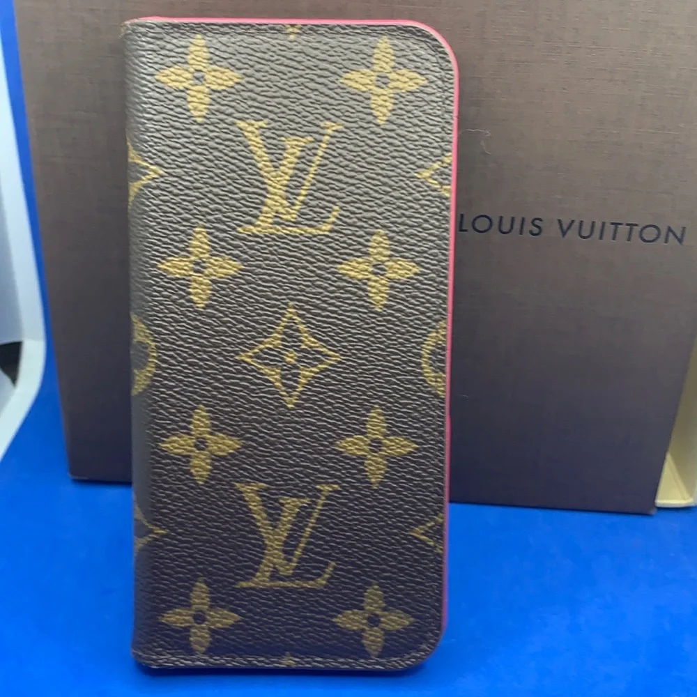💝 💖 Louis‎ Vuitton monogram iPhone case pink interior 2/5